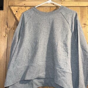 Nike Dri-FIT Heather Gray Top